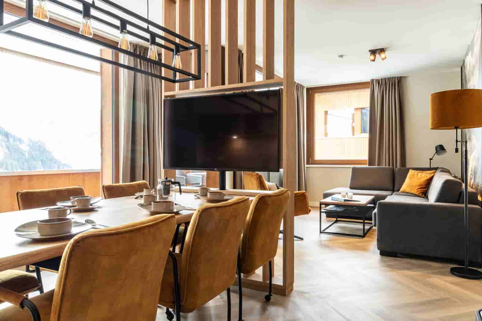 Luxus 6p Appartement nahe Skigebiet