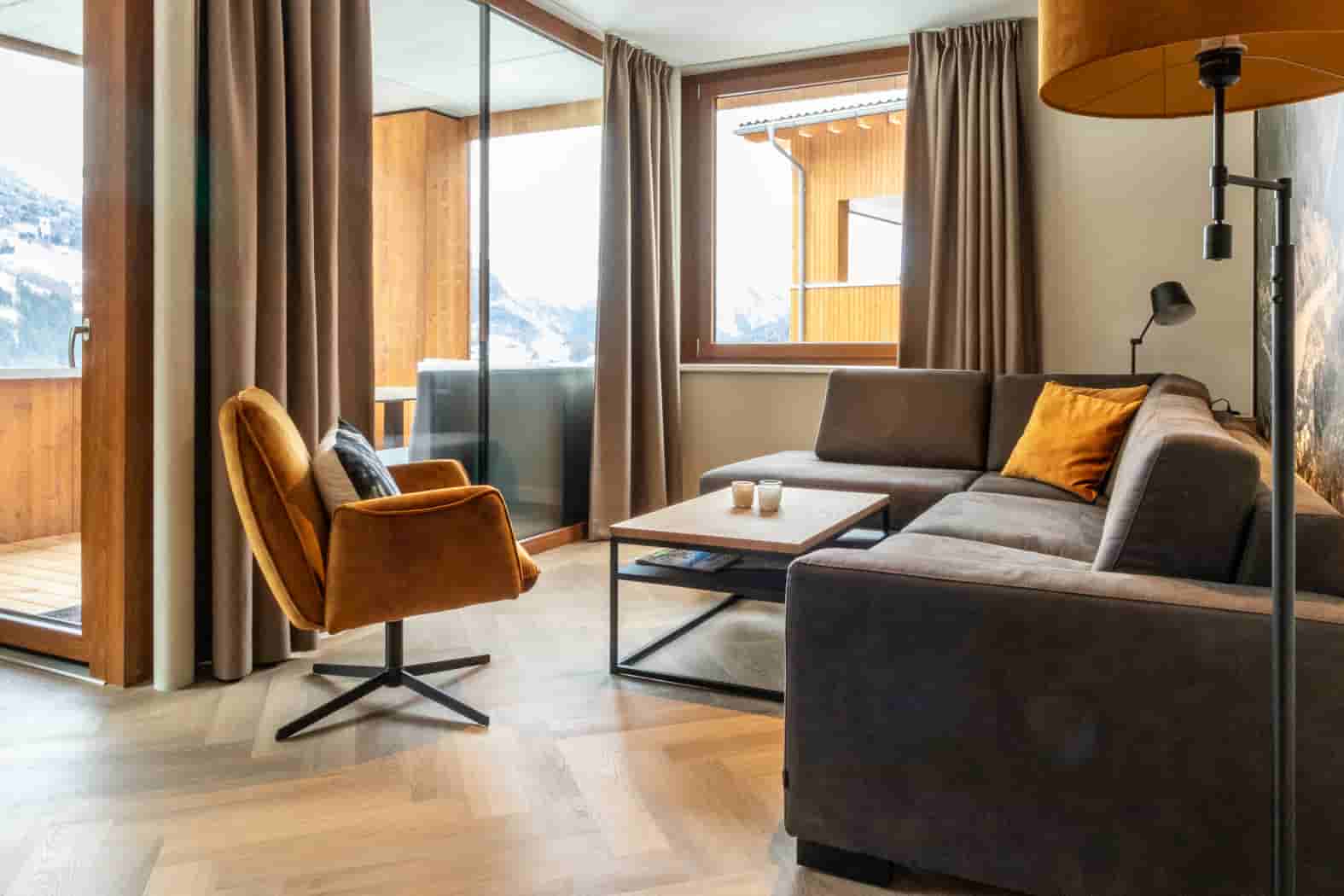 Luxus 6p Appartement nahe Skigebiet