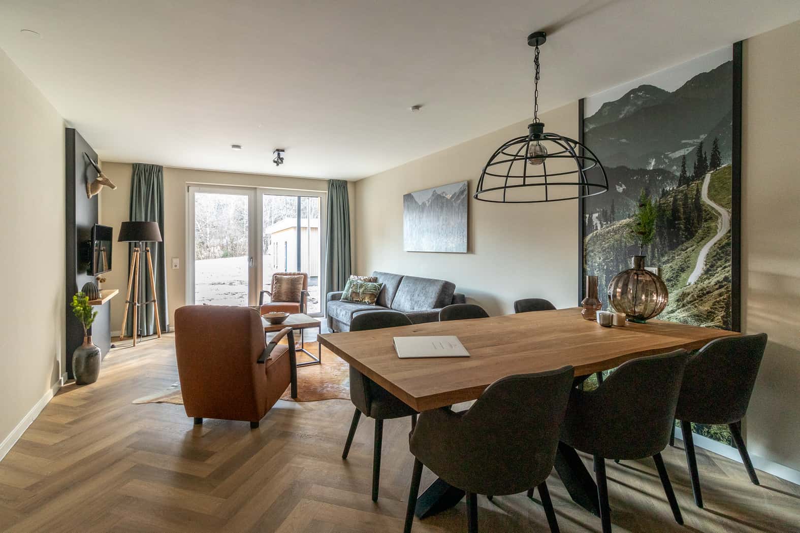Stilvolle 4p Wohnung nahe Skigebiet