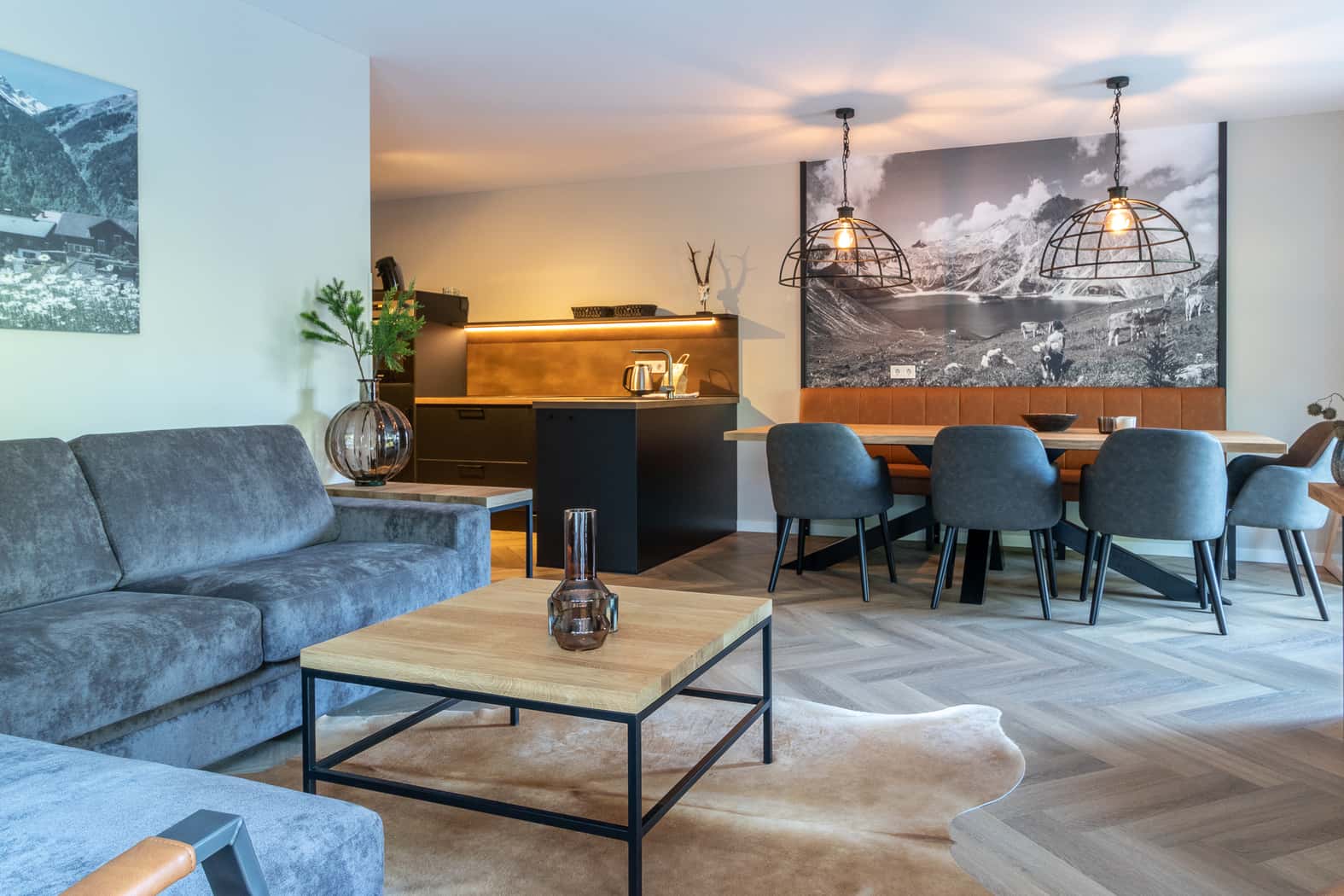 Stilvolle 7p Wohnung nahe Skigebiet