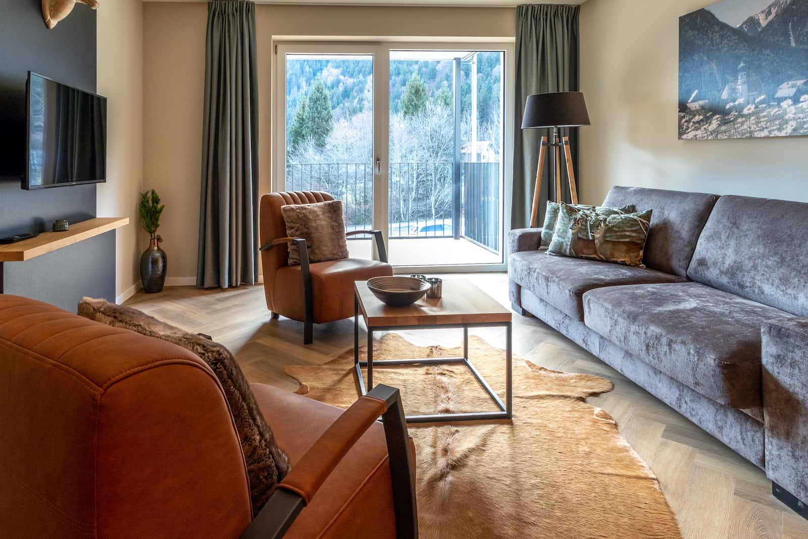 Stilvolle 5p Wohnung nahe Skigebiet