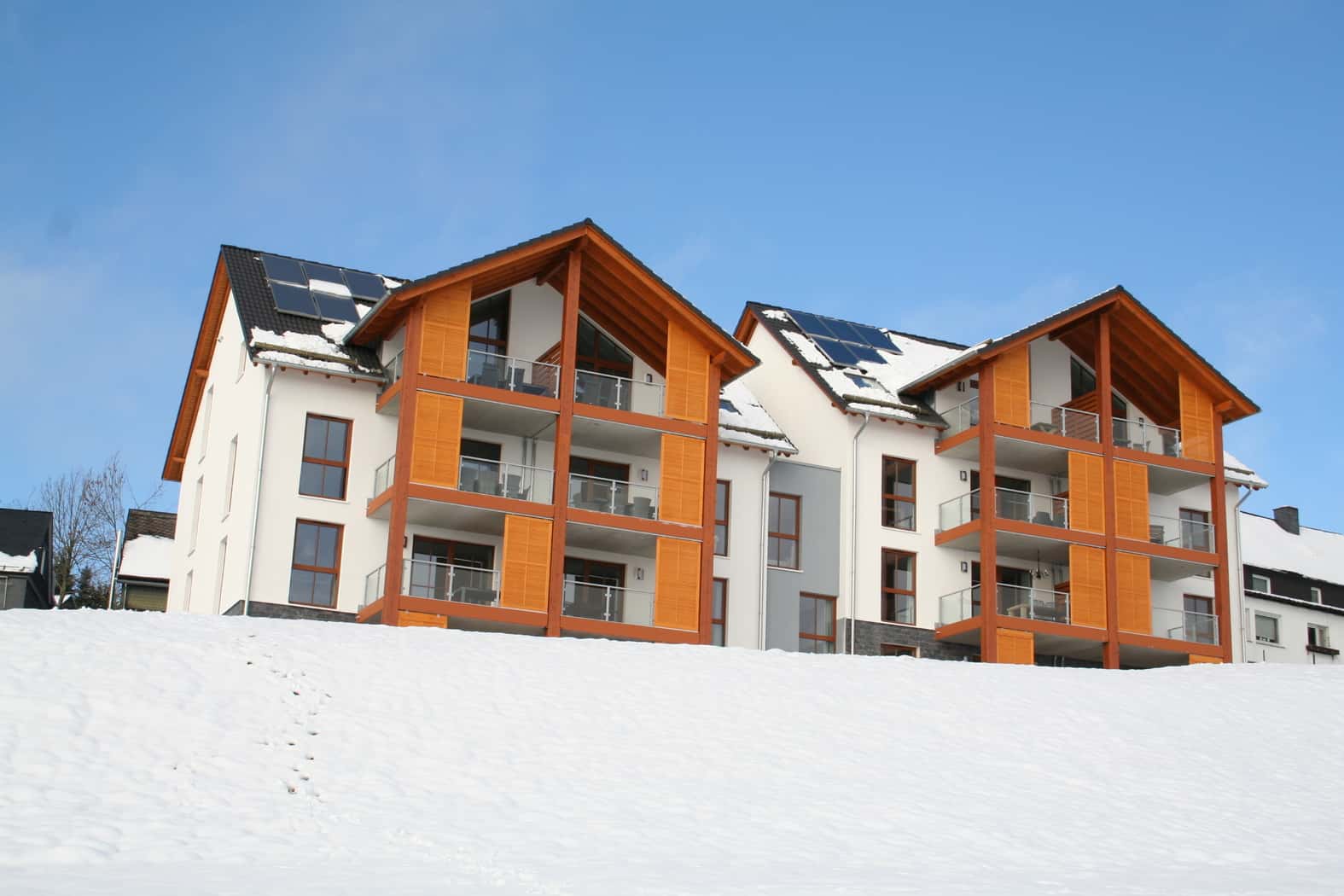 Gemütliches 6p Penthouse an Skipiste
