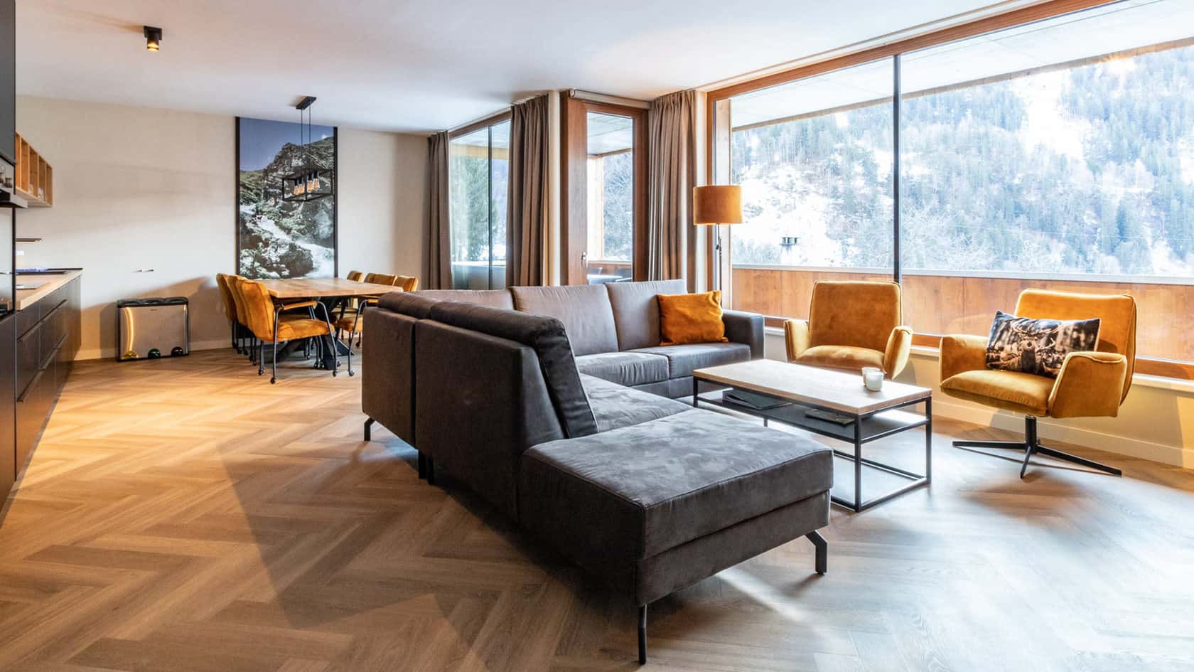 Luxus 8p Appartement am Skigebiet