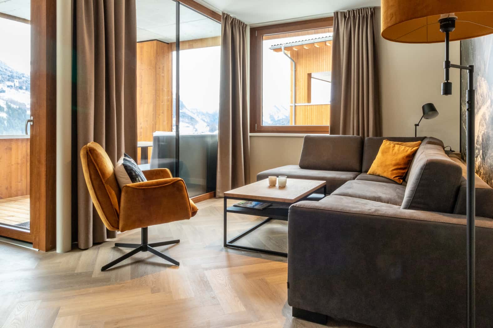 Luxus 6p Appartement nahe Skigebiet