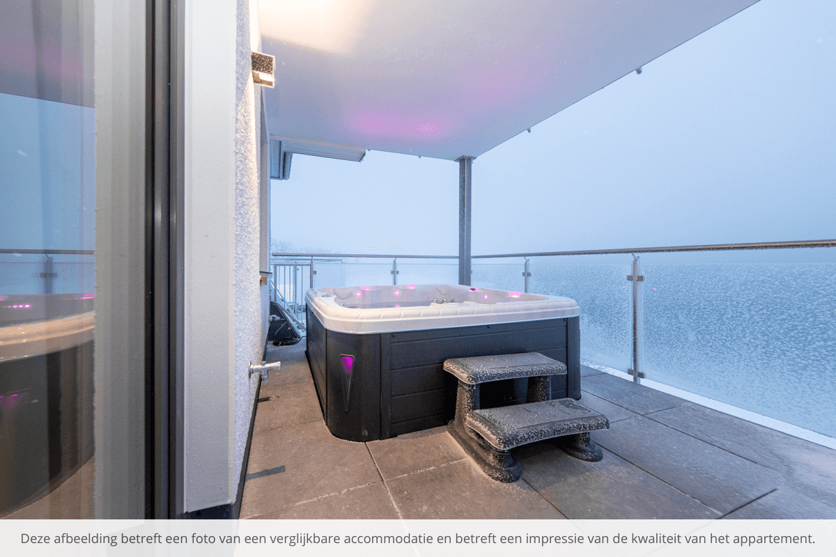 4P Appartement mit Sauna und Jacuzzi