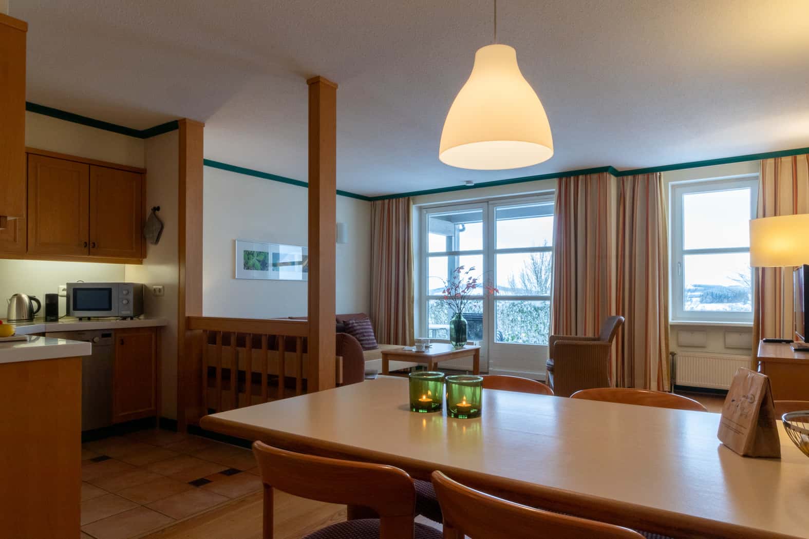 Gemütliche 4+2P Wohnung mit Aussicht