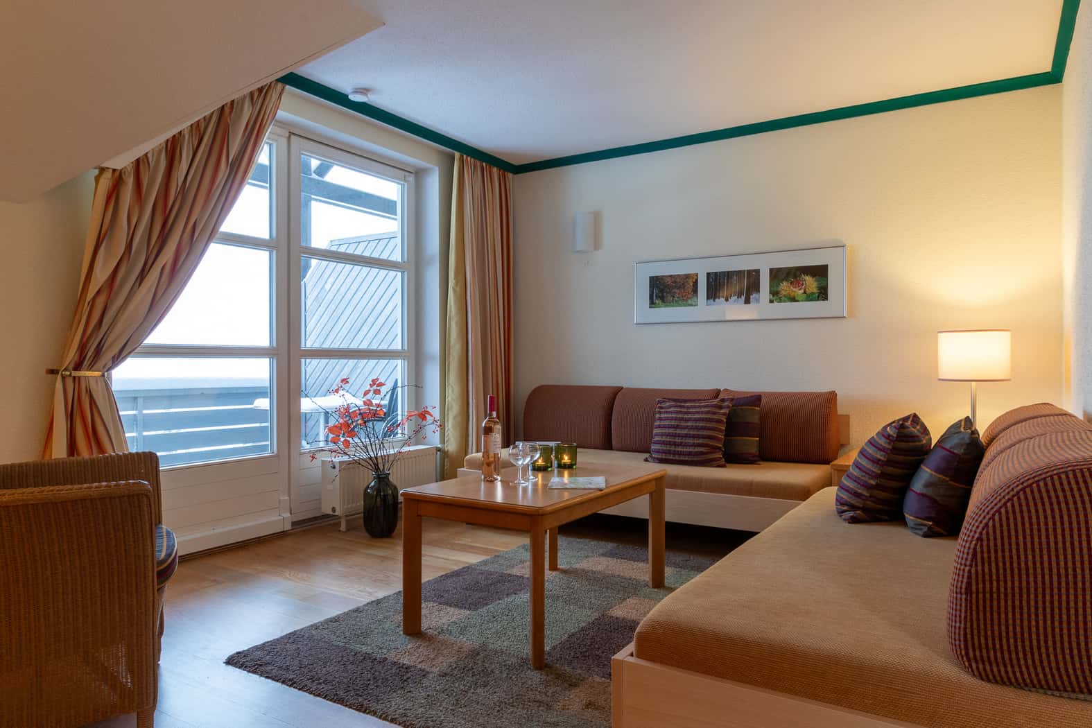 Gemütliches 2+2P Penthouse mit Aussicht