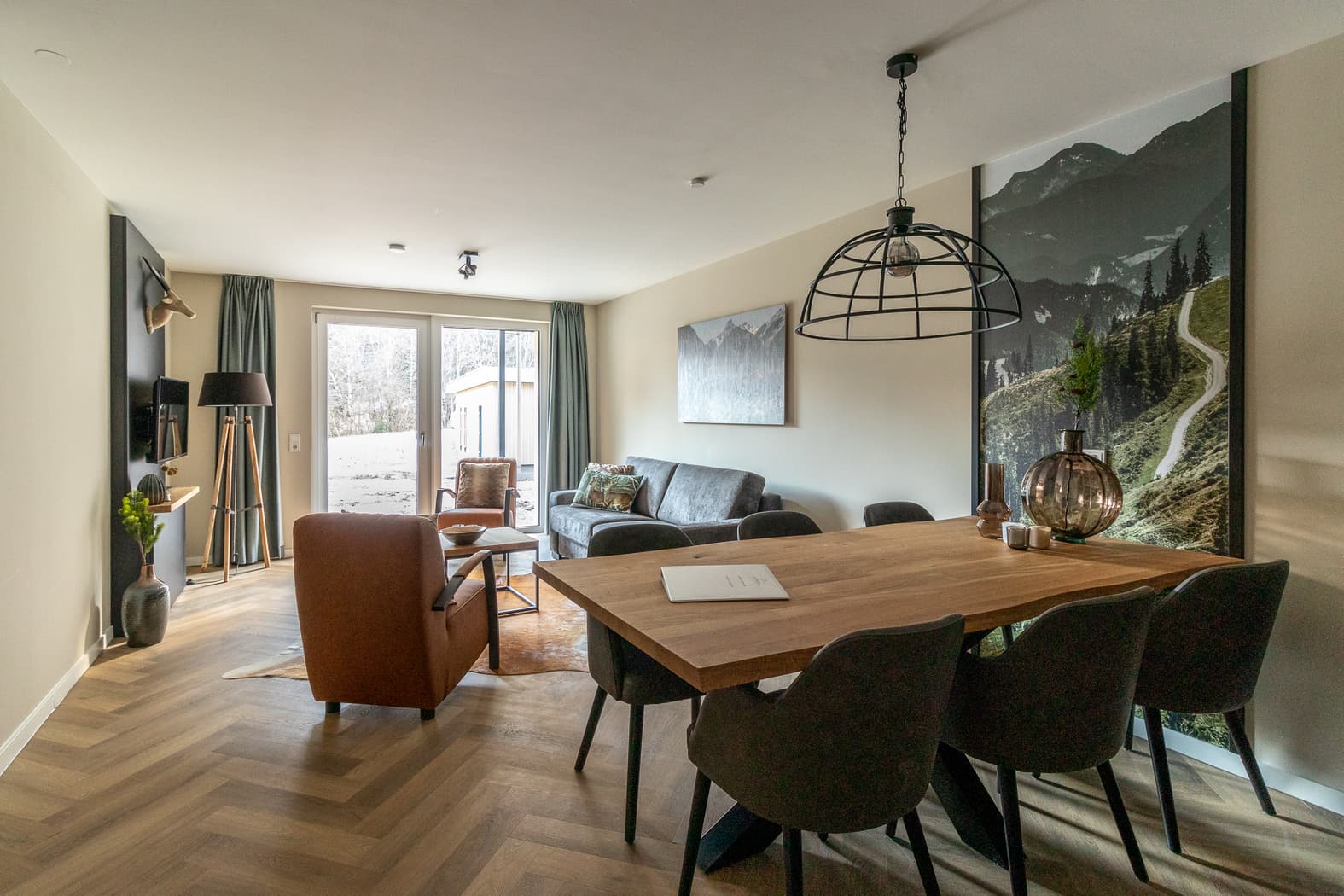 Stilvolle 4p Wohnung nahe Skigebiet