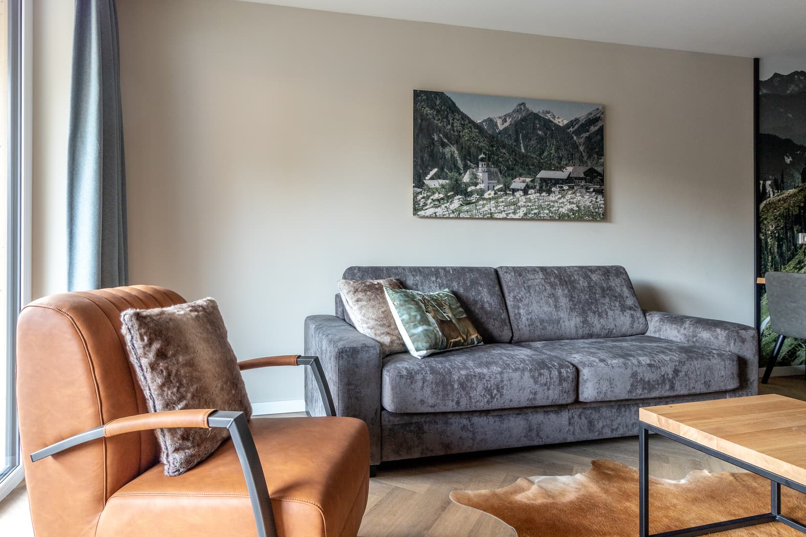 Stilvolle 4p Wohnung nahe Skigebiet