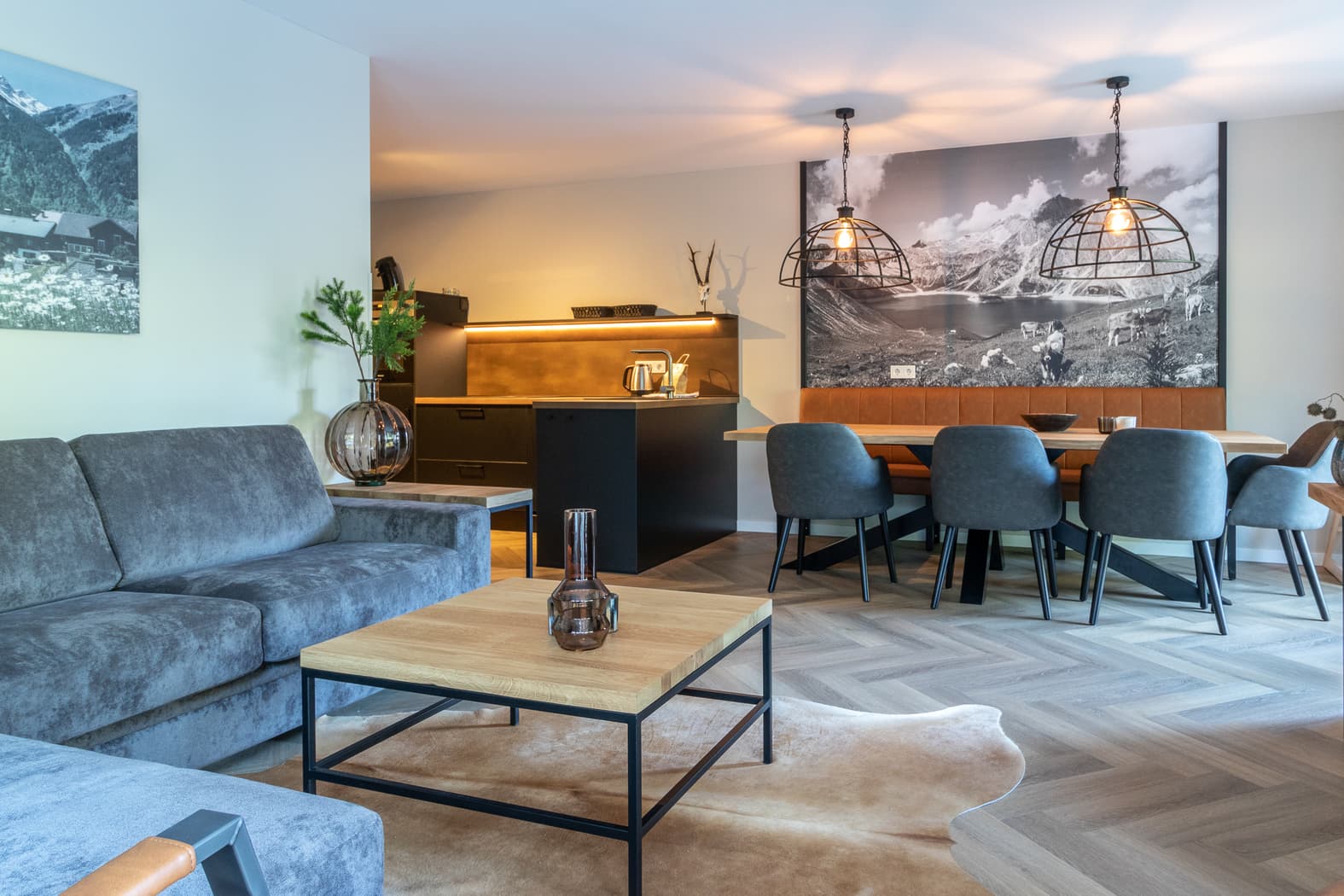 Stilvolle 7p Wohnung nahe Skigebiet