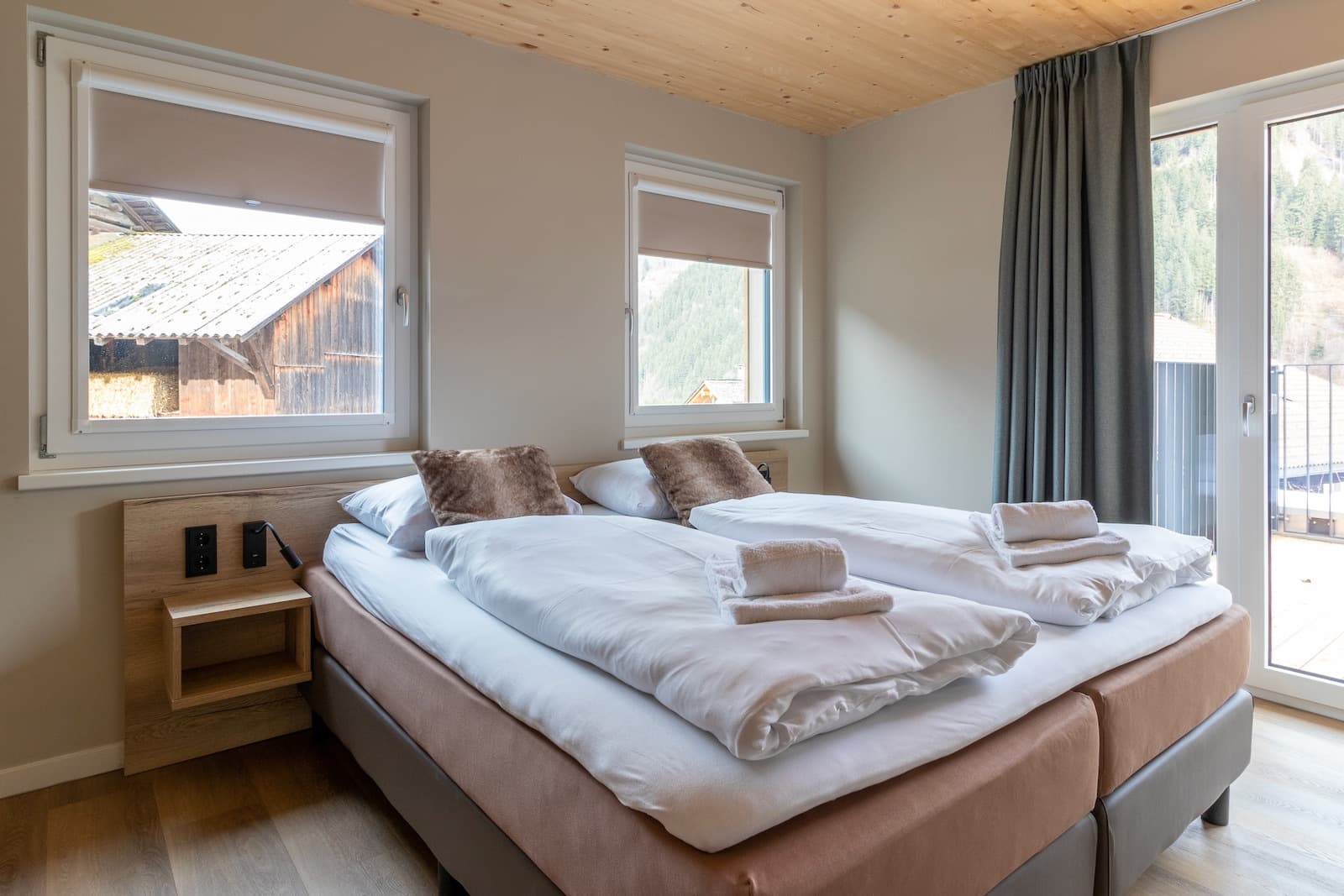 9p Penthouse mit Dachterrasse nahe Skigebiet