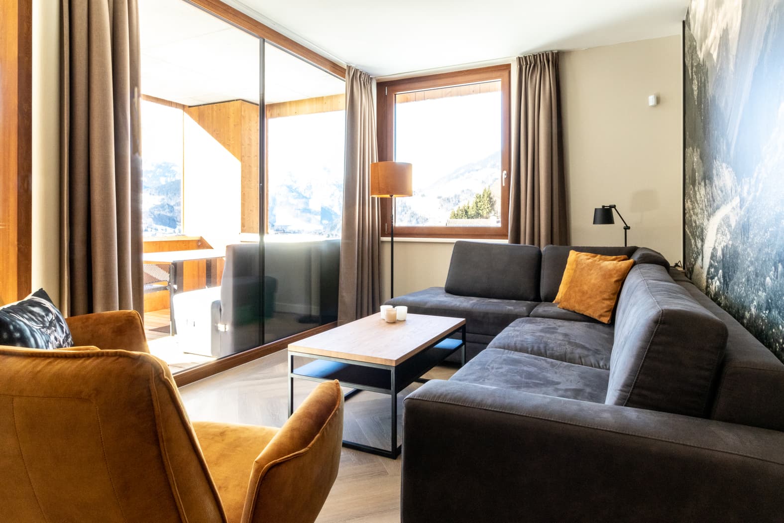 Luxus 6p Appartement nahe Skigebiet