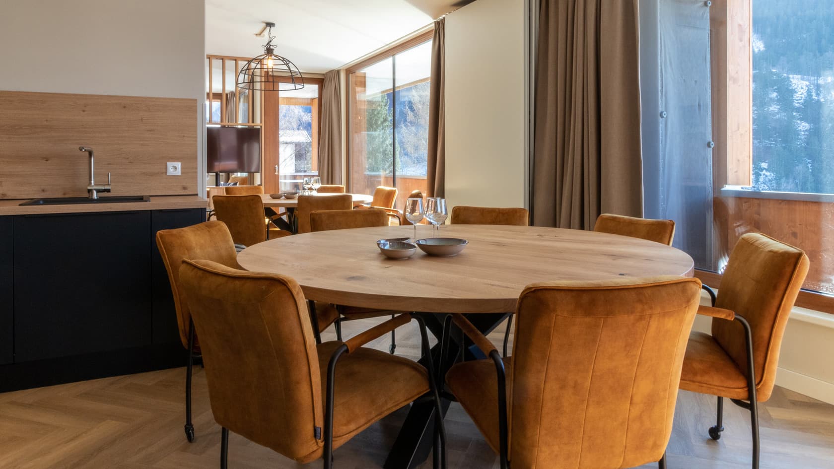 Luxus-Appartement für 10 Personen nahe Skigebiet