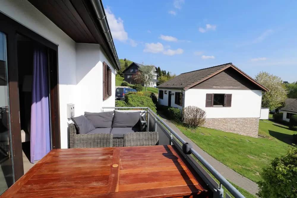Schöner Balkon