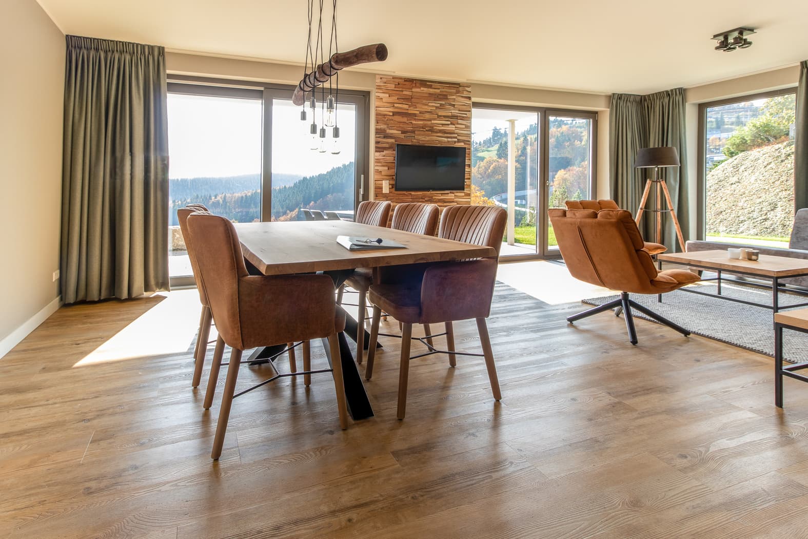 Luxus 6p Wohnung mit Aussicht