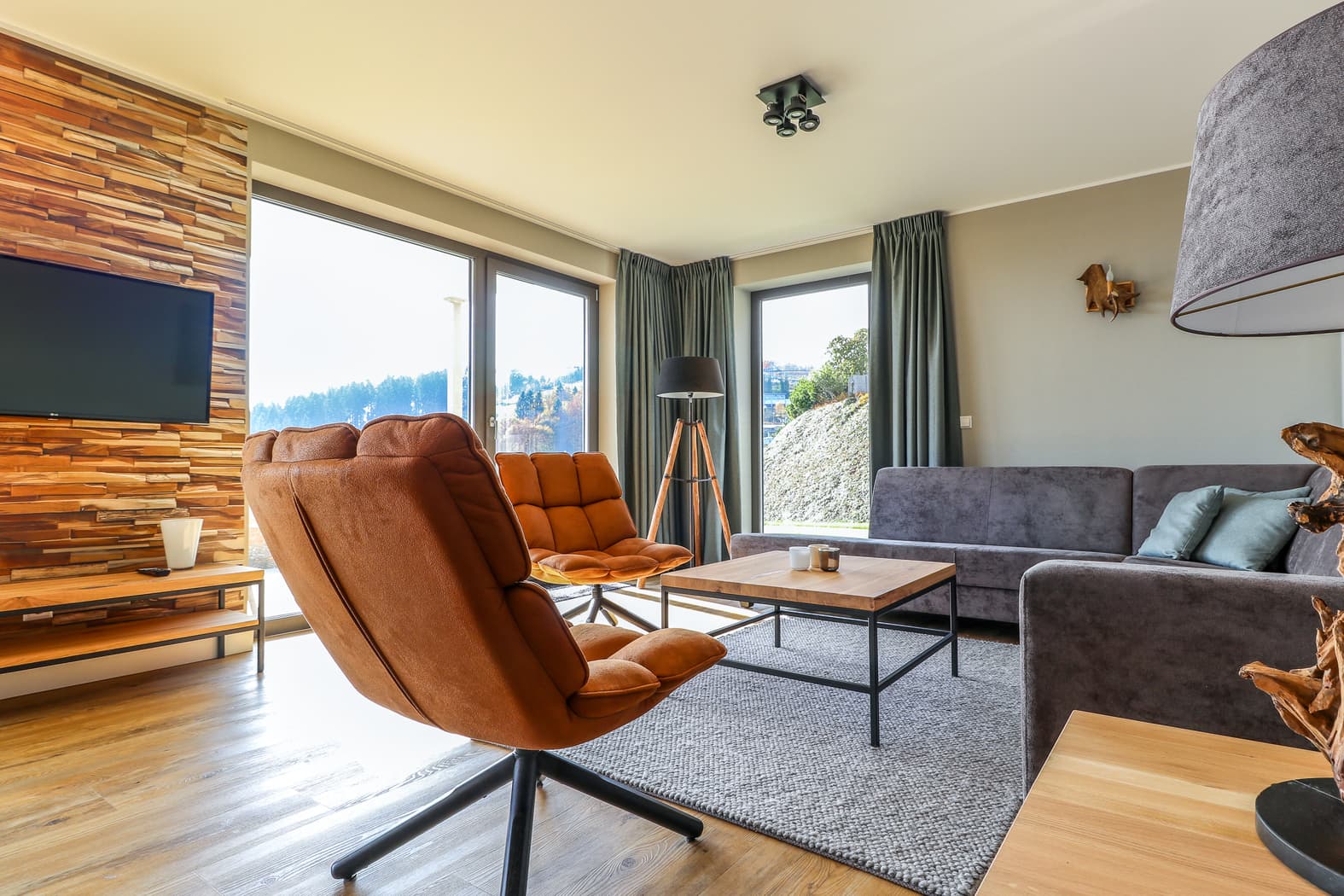 Luxus 6p Wohnung mit Aussicht