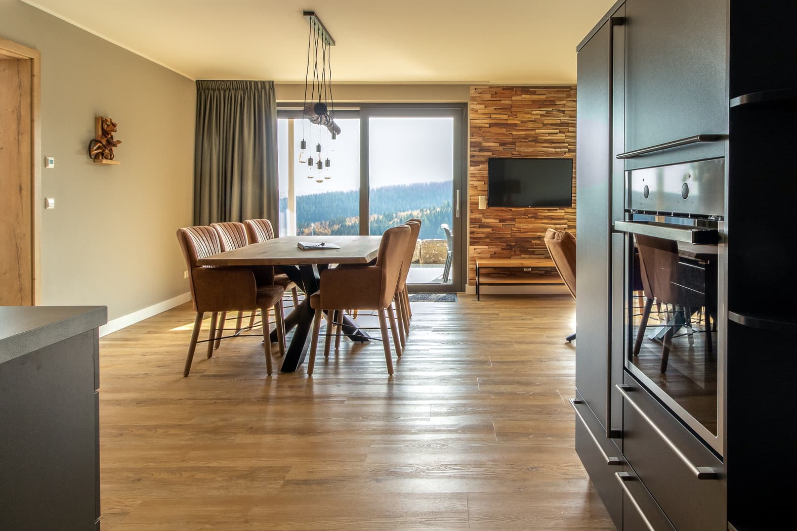 Luxus 6p Wohnung mit Aussicht