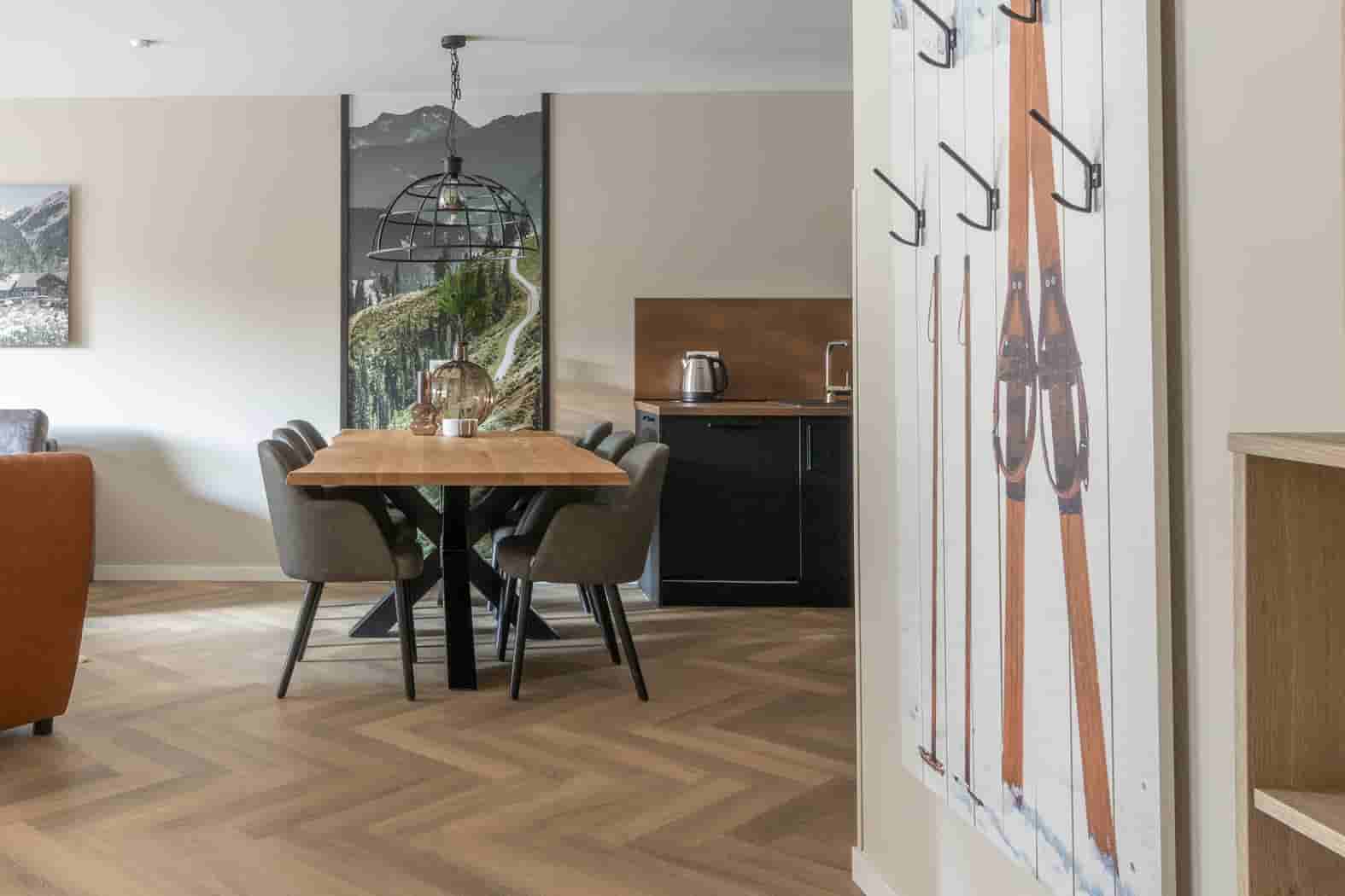 Stilvolle 4p Wohnung nahe Skigebiet