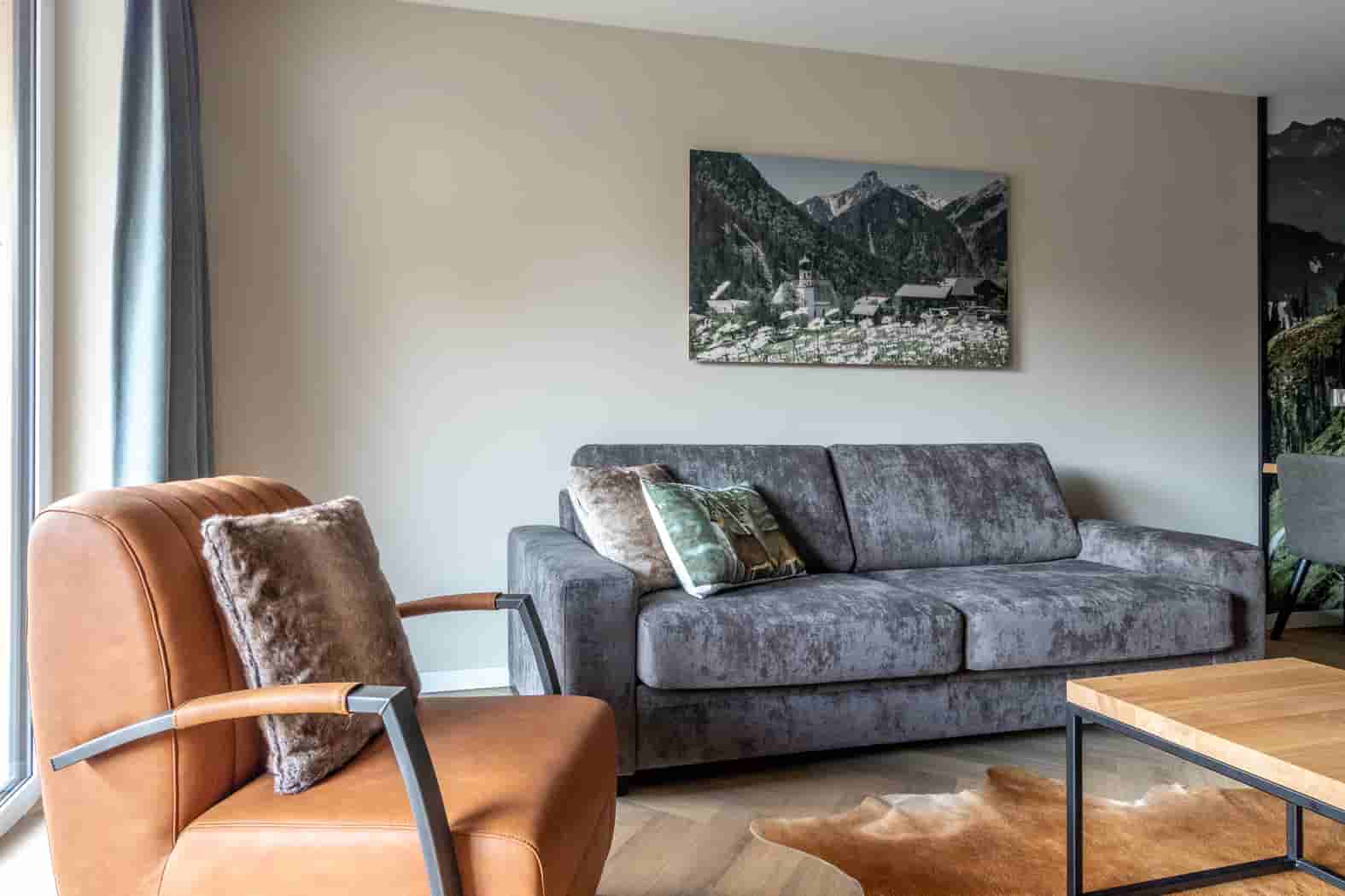 Stilvolle 4p Wohnung nahe Skigebiet