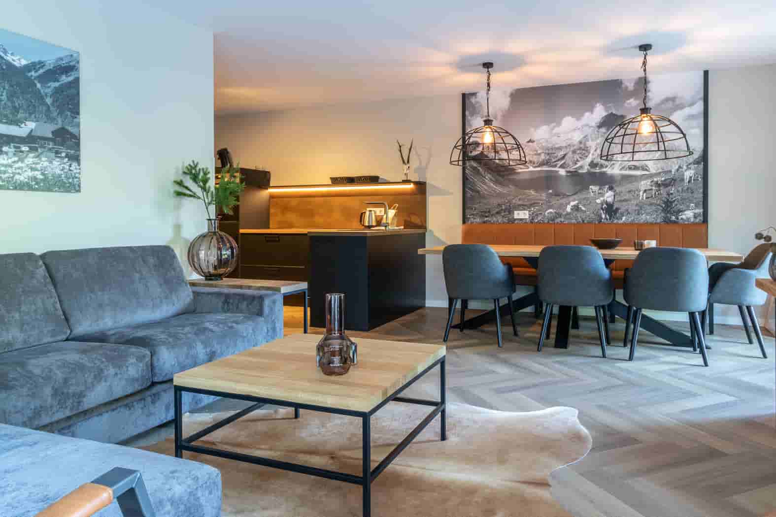 Stilvolle 7p Wohnung nahe Skigebiet