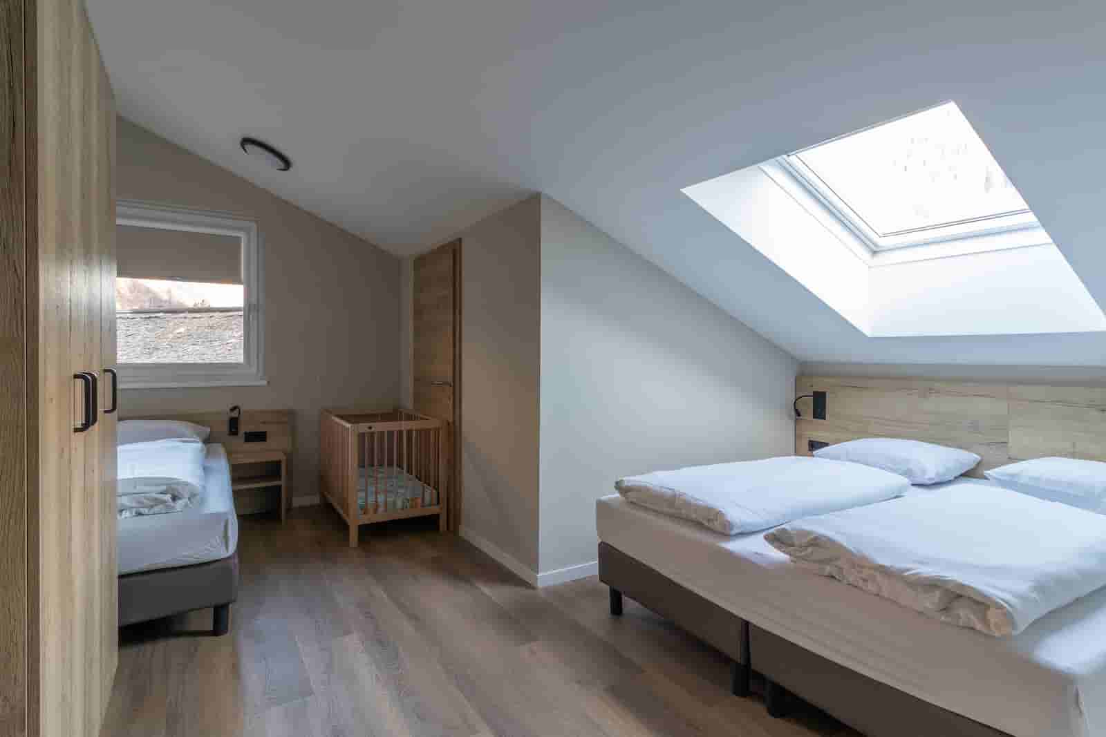 9p Penthouse mit Dachterrasse nahe Skigebiet