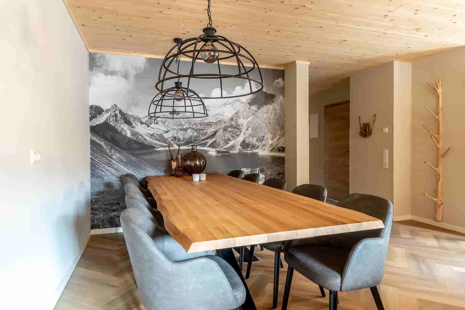 9p Penthouse mit Dachterrasse nahe Skigebiet