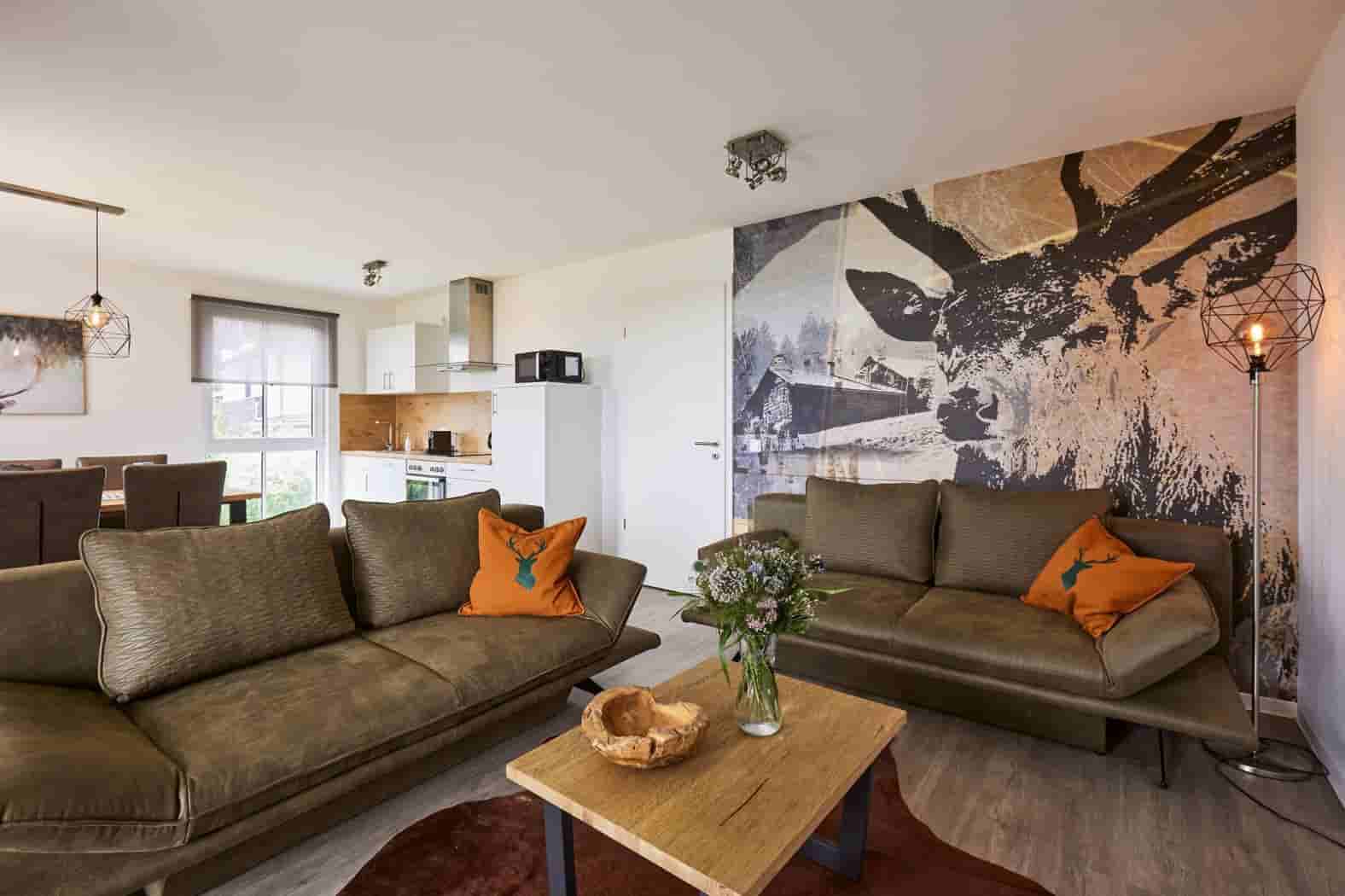 Gemütliche 5P Wohnung an der Piste