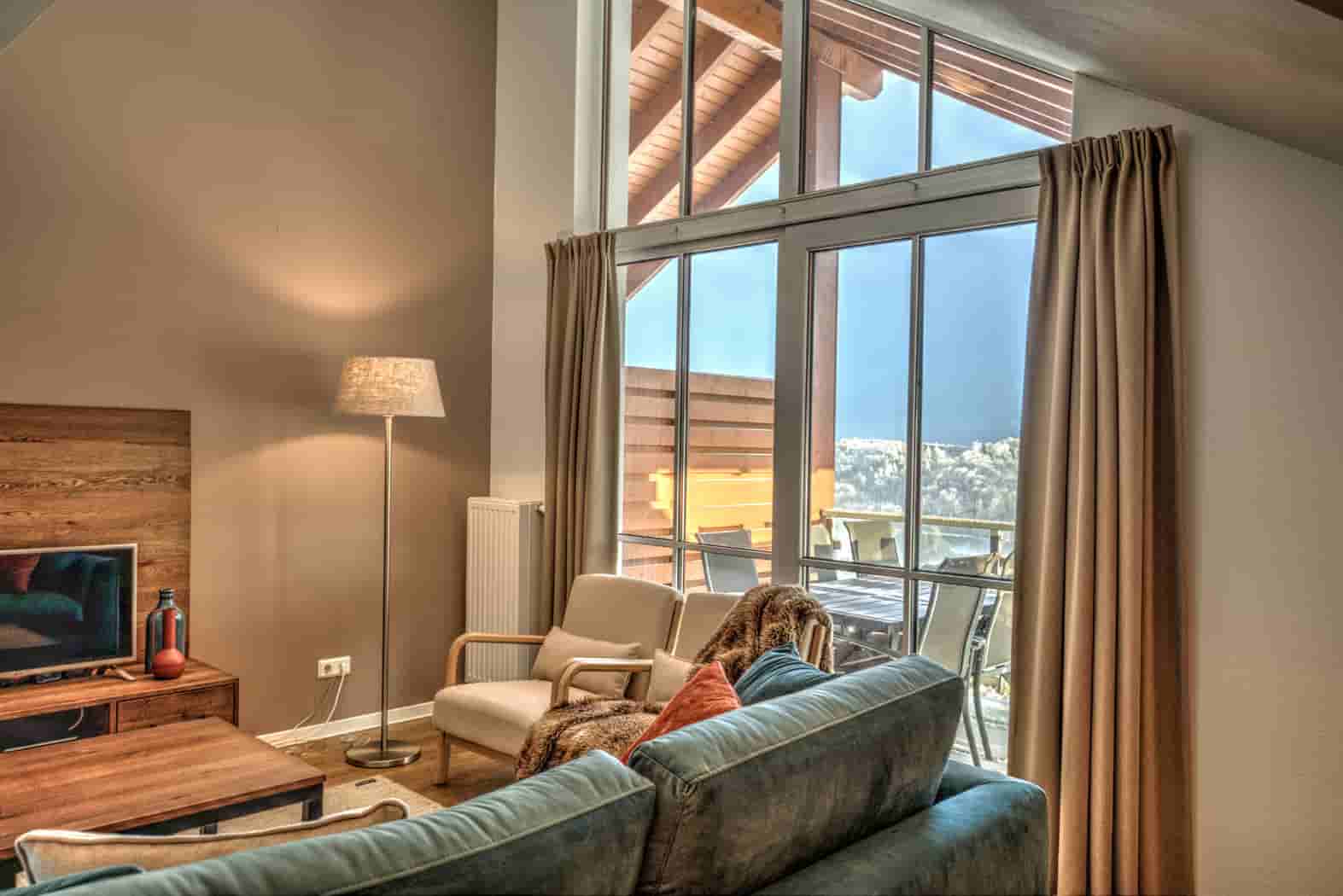 Gemütliches 6p Penthouse an der Piste