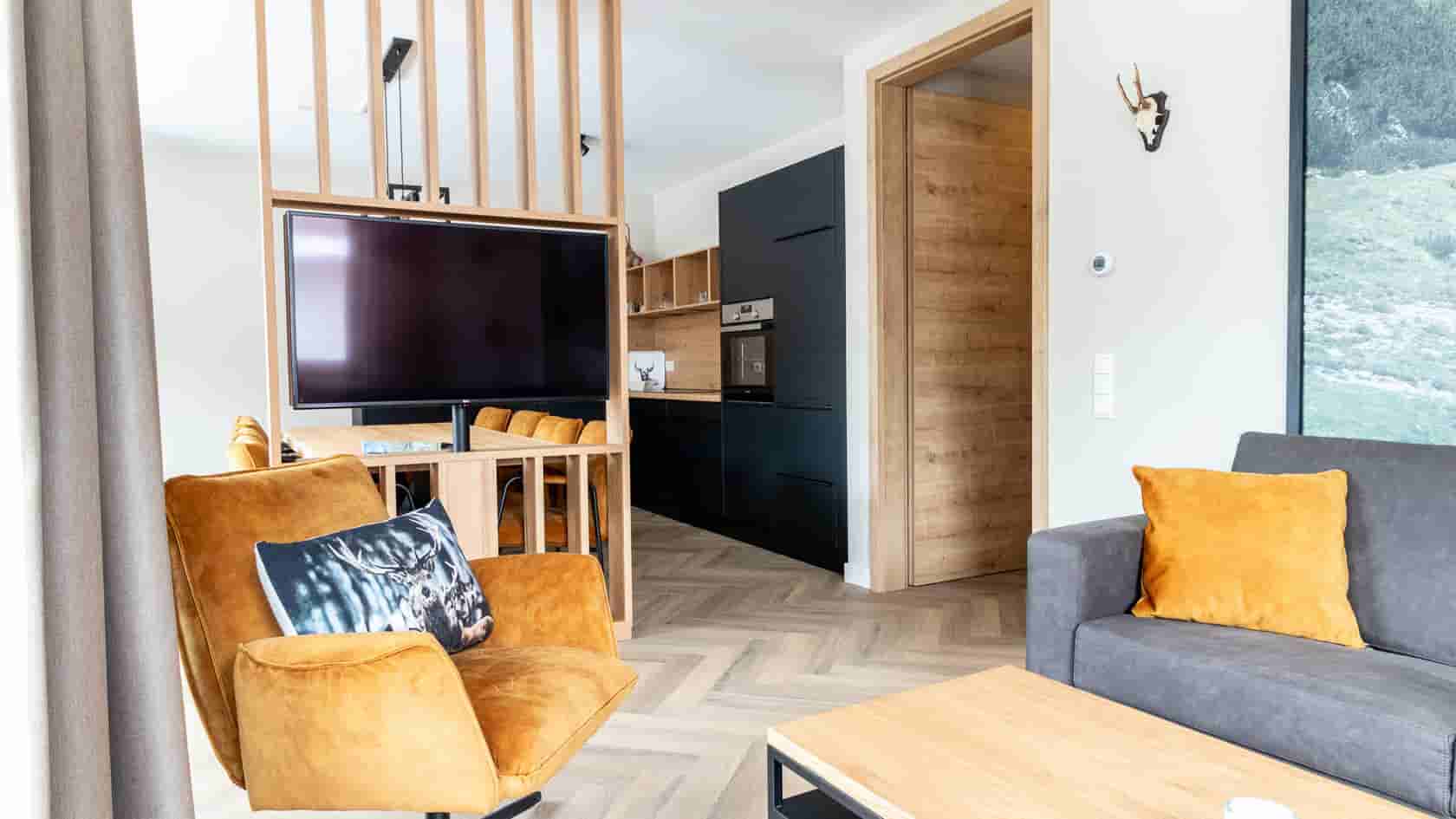 B5 Stilvolles 8p Appartement nahe Skigebiet