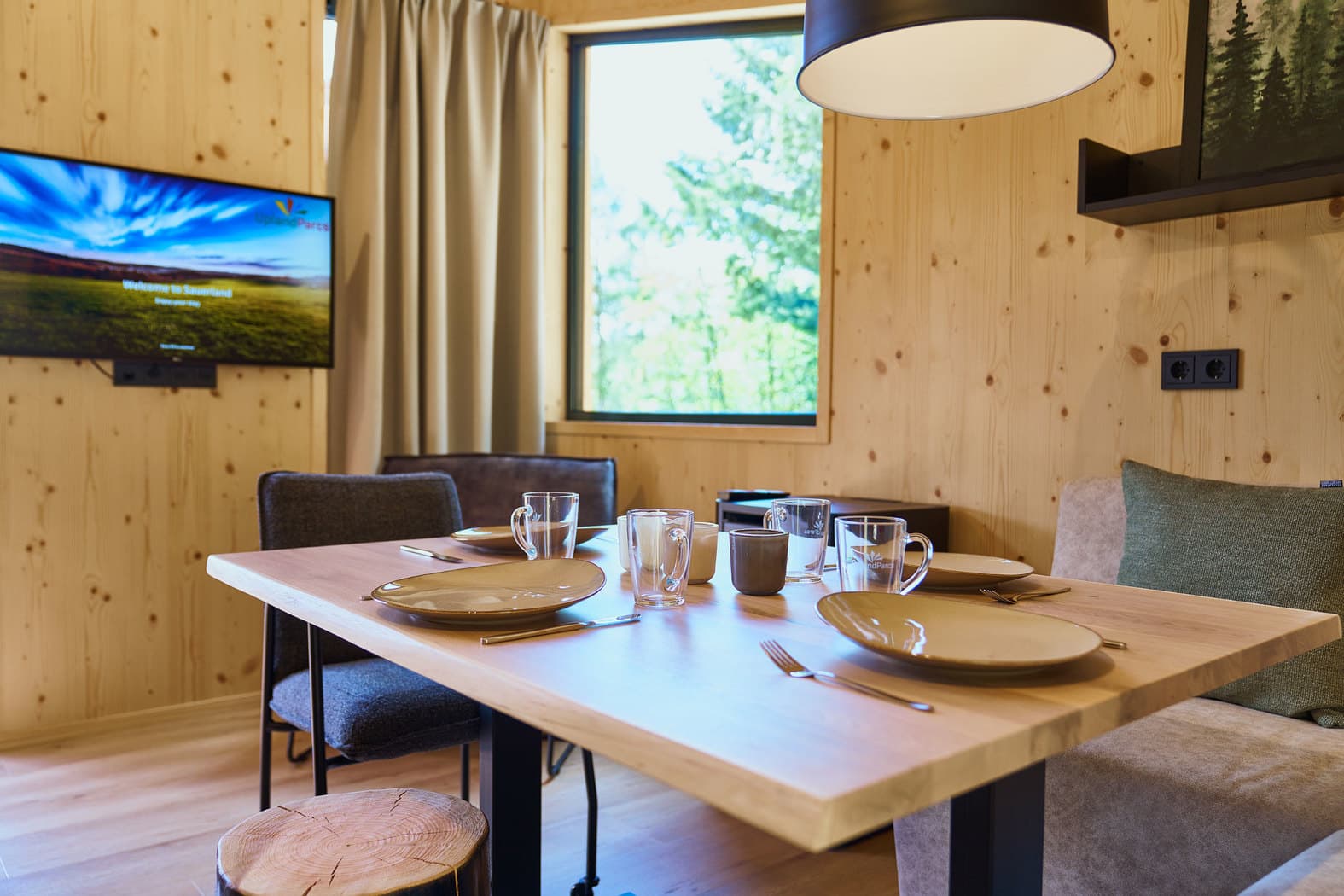 4P Baumhaus mit Rutsche