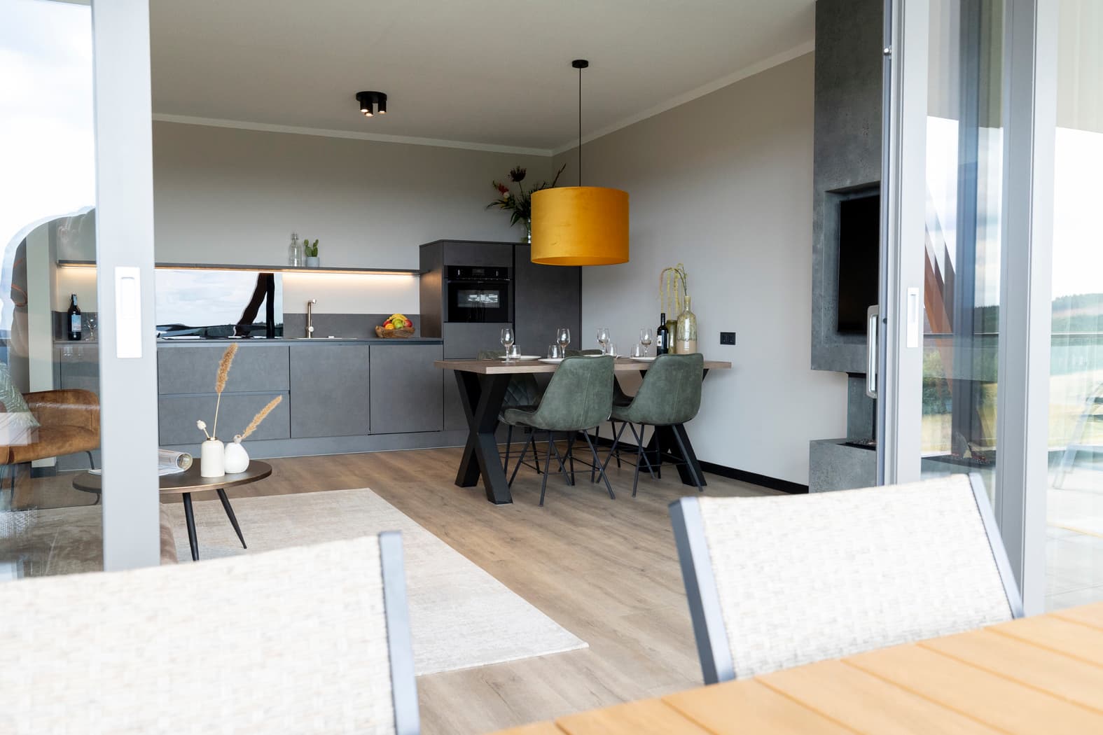 4P Appartement mit Sauna