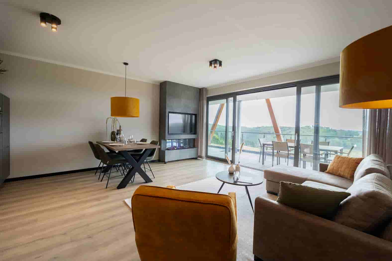 4P Appartement mit Sauna und Jacuzzi