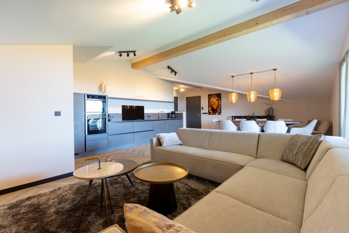 8P Penthouse mit Sauna und Jacuzzi