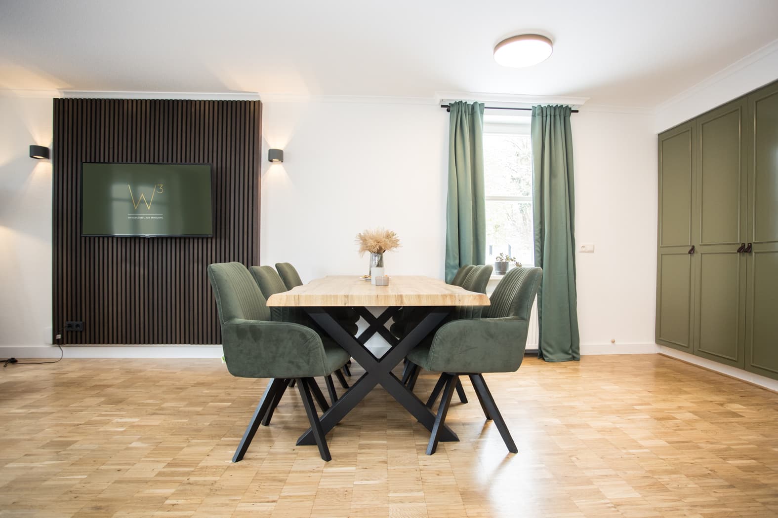 Komfort 4+2 Wohnung mit Aussicht
